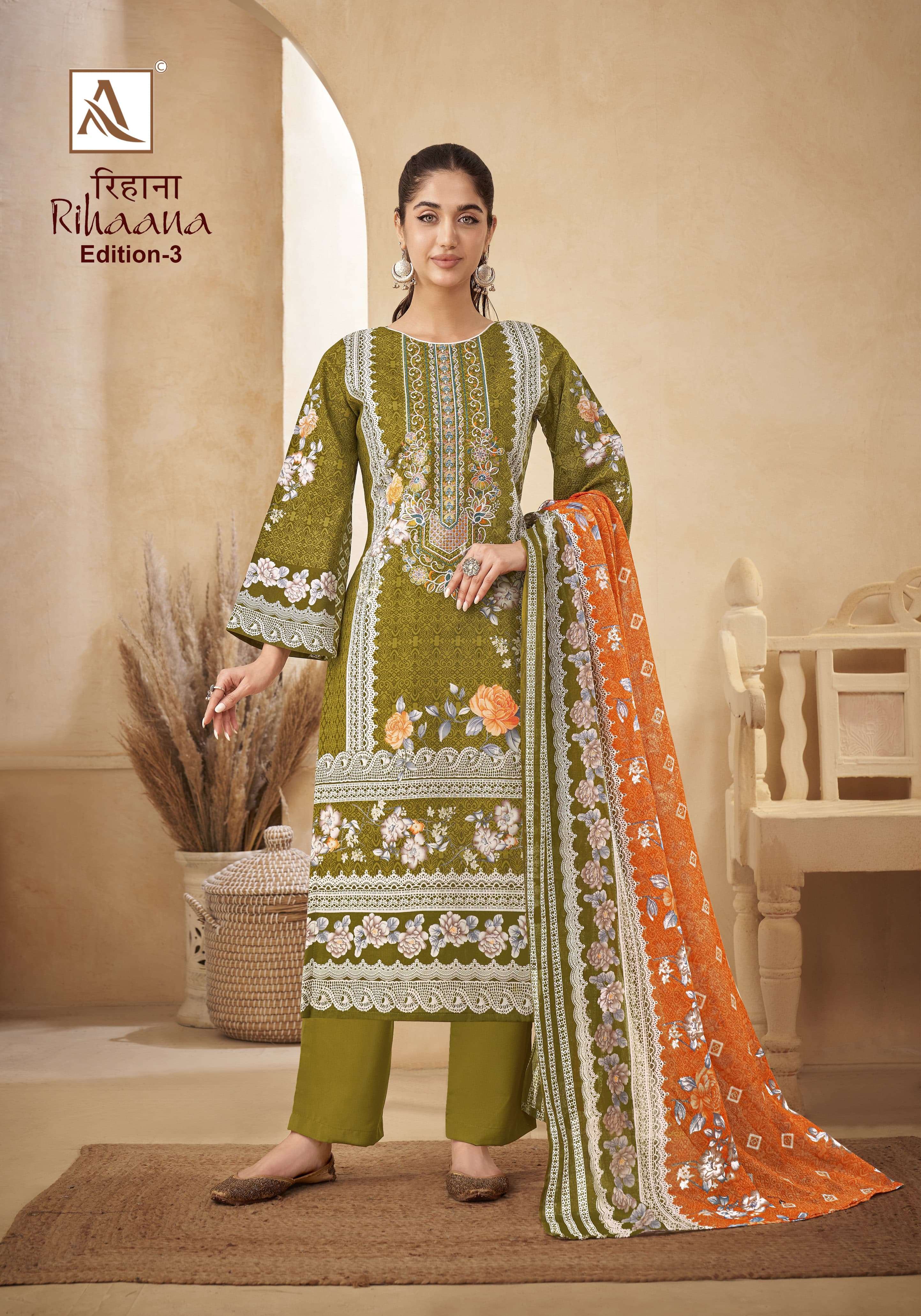 ALOK SUITS RIHAANA VOL 3