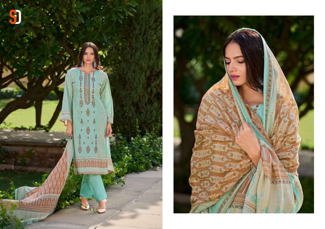 SHARADDHA DESIGNER BIN SAEED LAWN COLLECTION VOL 11