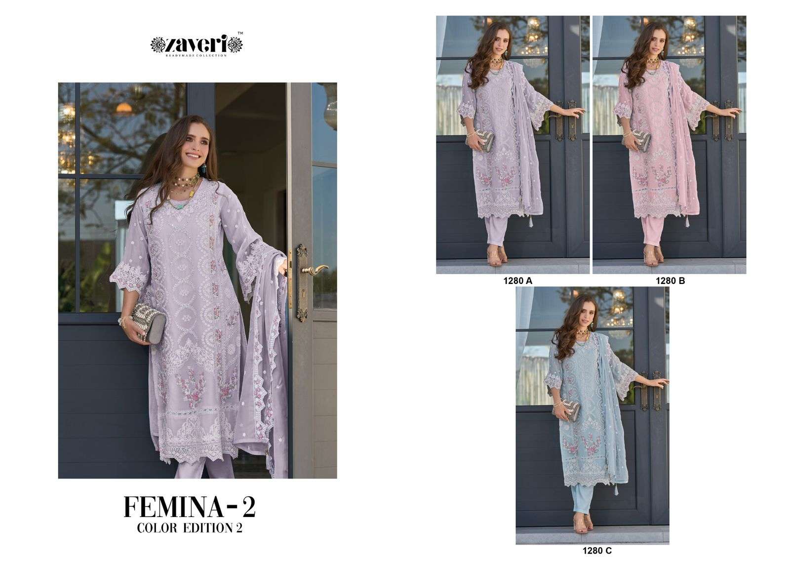 ZAVERI WOMEN BEAUTY FEMINA 2  COLOR EDITION VOL 2