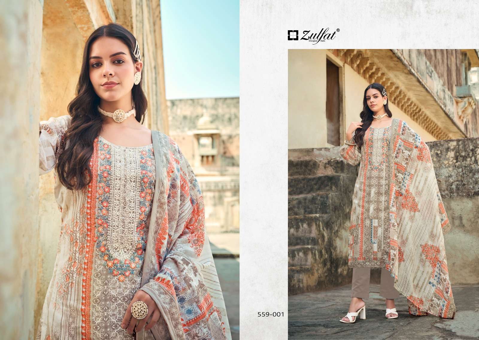 ZULFAT DESIGNER SUITS ROZEEN