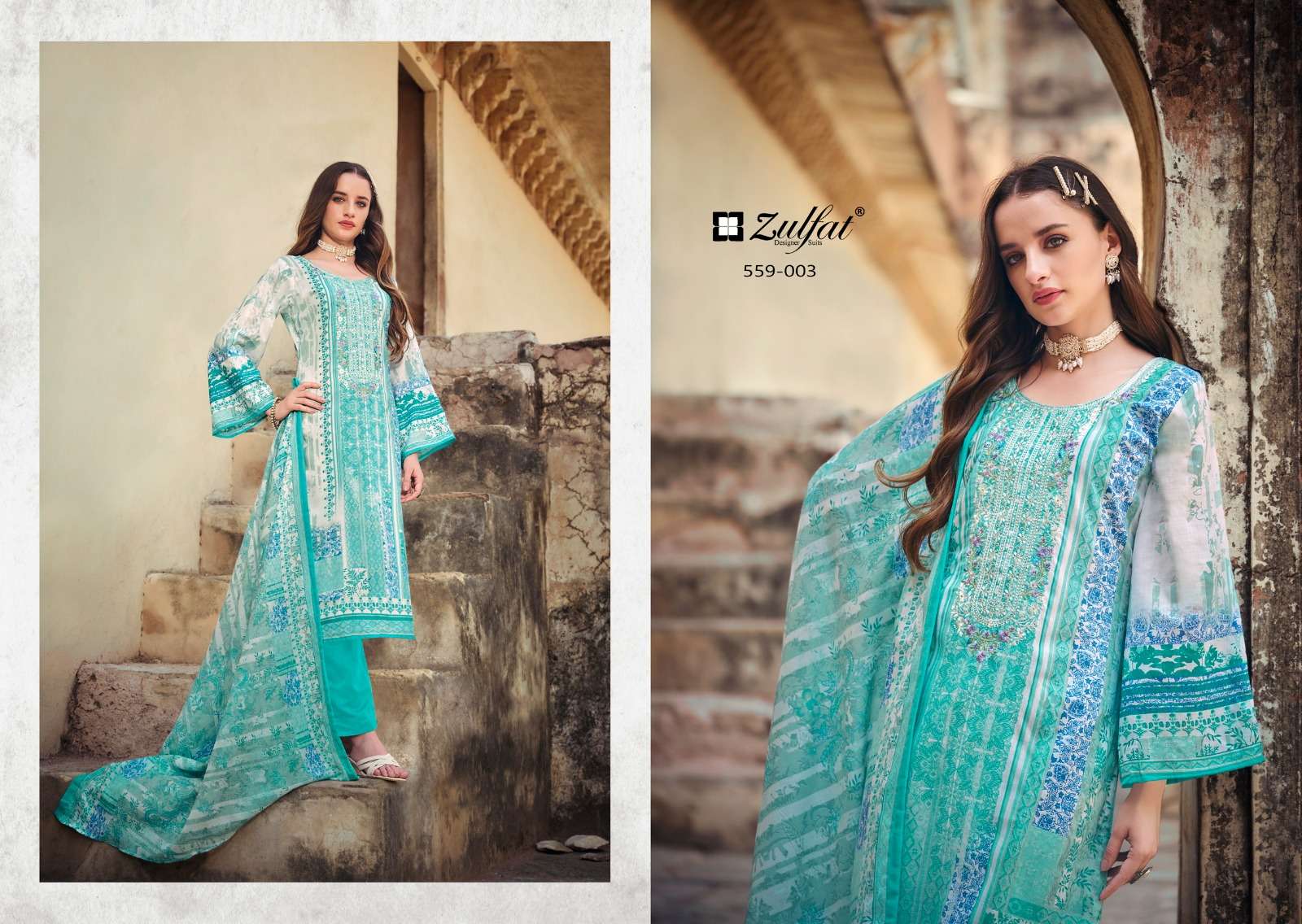 ZULFAT DESIGNER SUITS ROZEEN