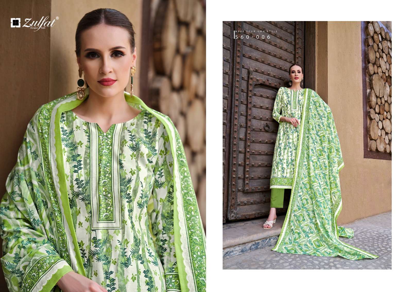 ZULFAT DESIGNER SUITS ZOHRA VOL 3