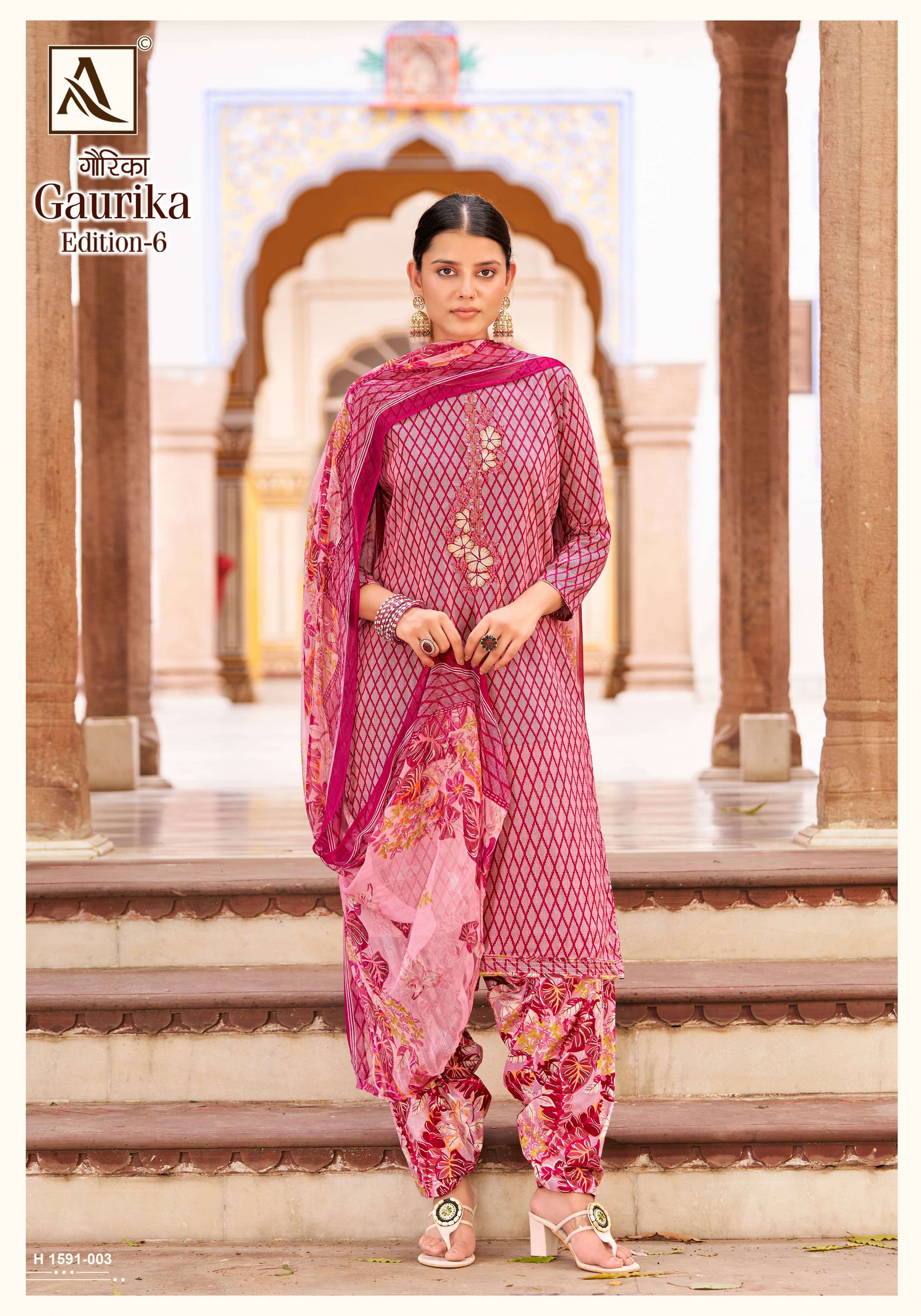 ALOK SUITS GAURIKA EDITION 6