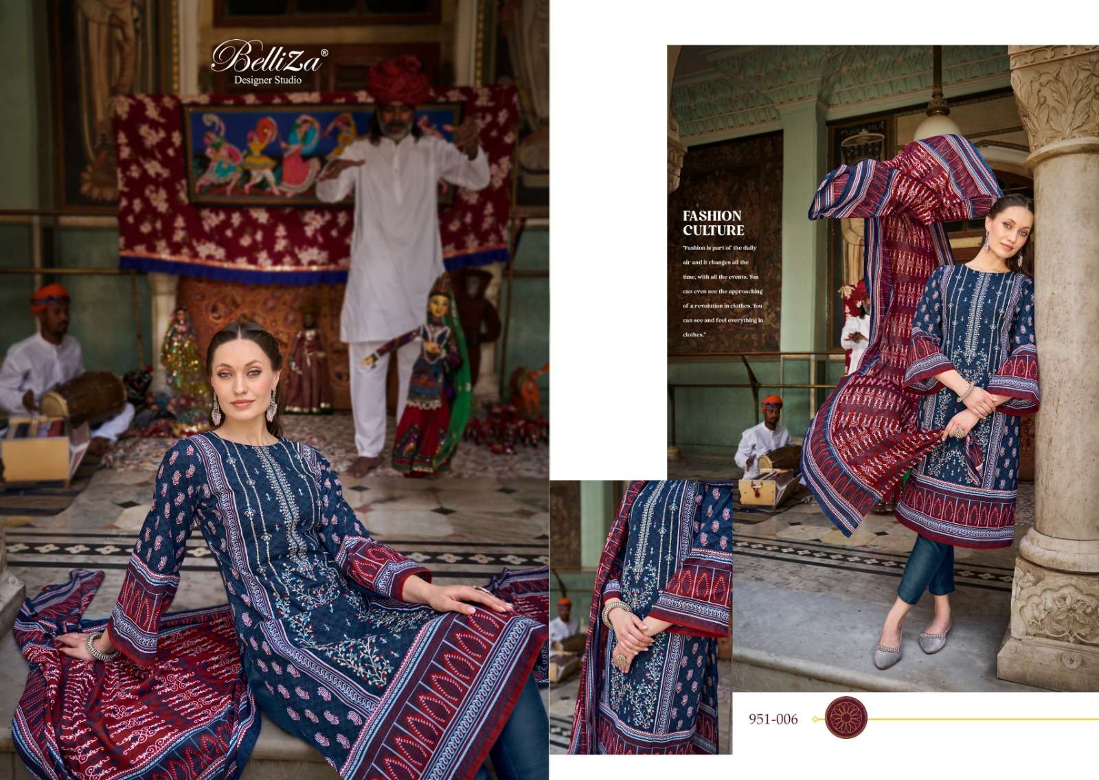 BELLIZA DESIGNER STUDIO BIN SAEED VOL 6 