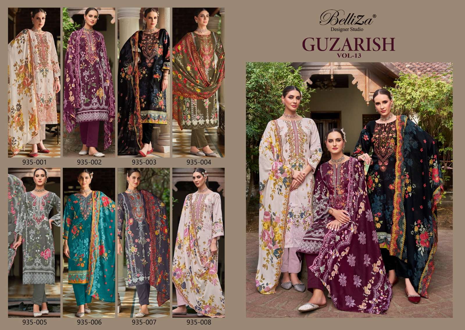 BELLIZA DESIGNER STUDIO GUZARISH VOL 13