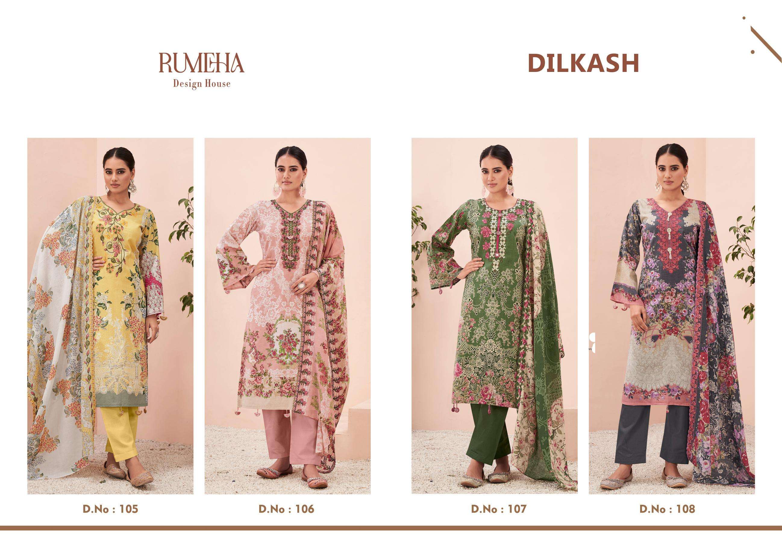 RUMEHA DESIGN HOUSE DILKASH VOL 1