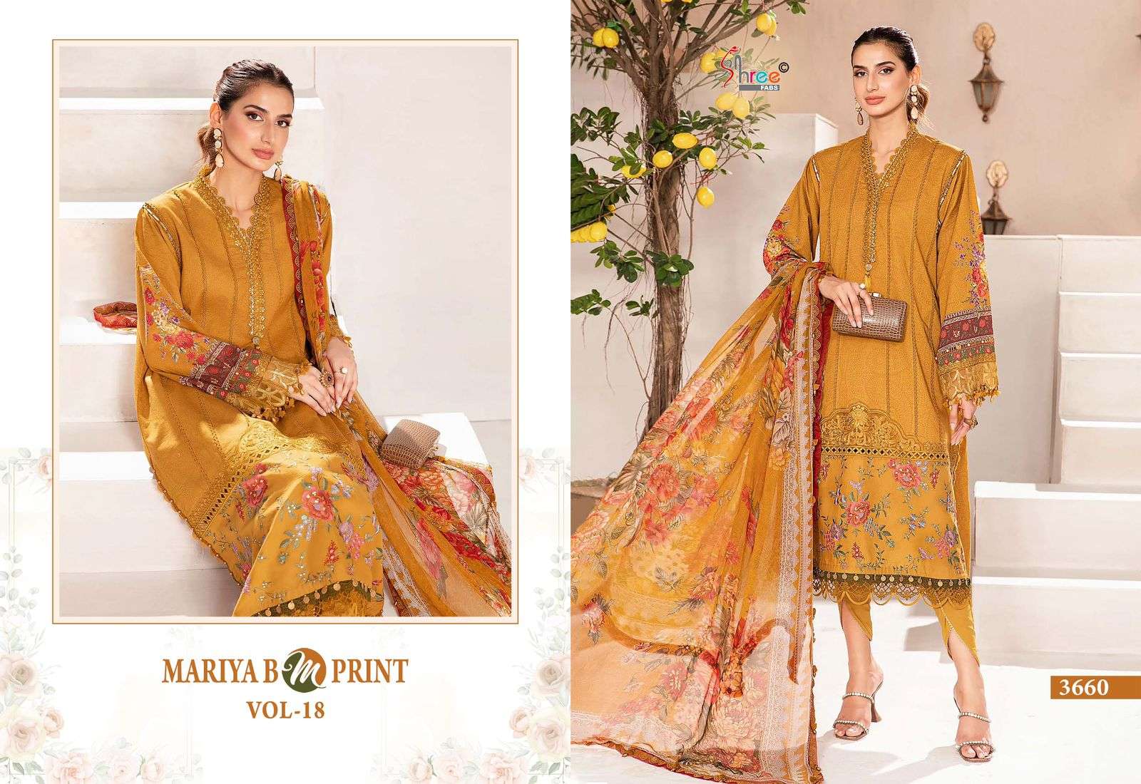 SHREE FABS MARIYA B M PRINT VOL 18