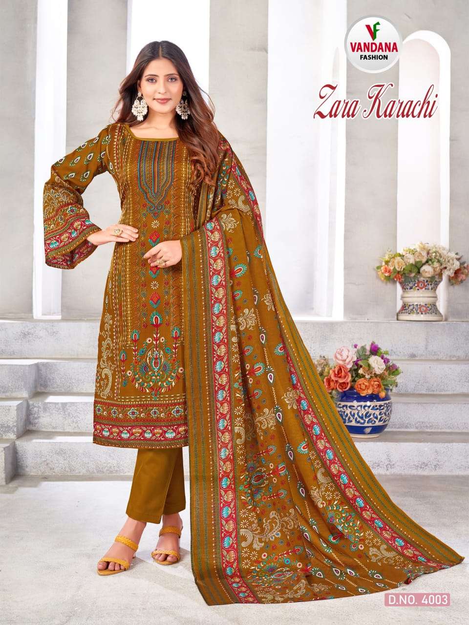VANDANA FASHION ZARA KARACHI VOL 4 