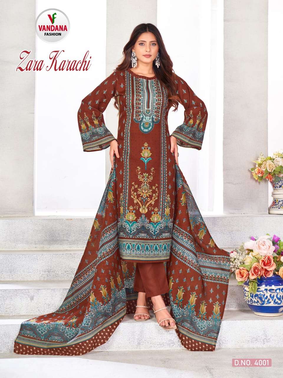 VANDANA FASHION ZARA KARACHI VOL 4 