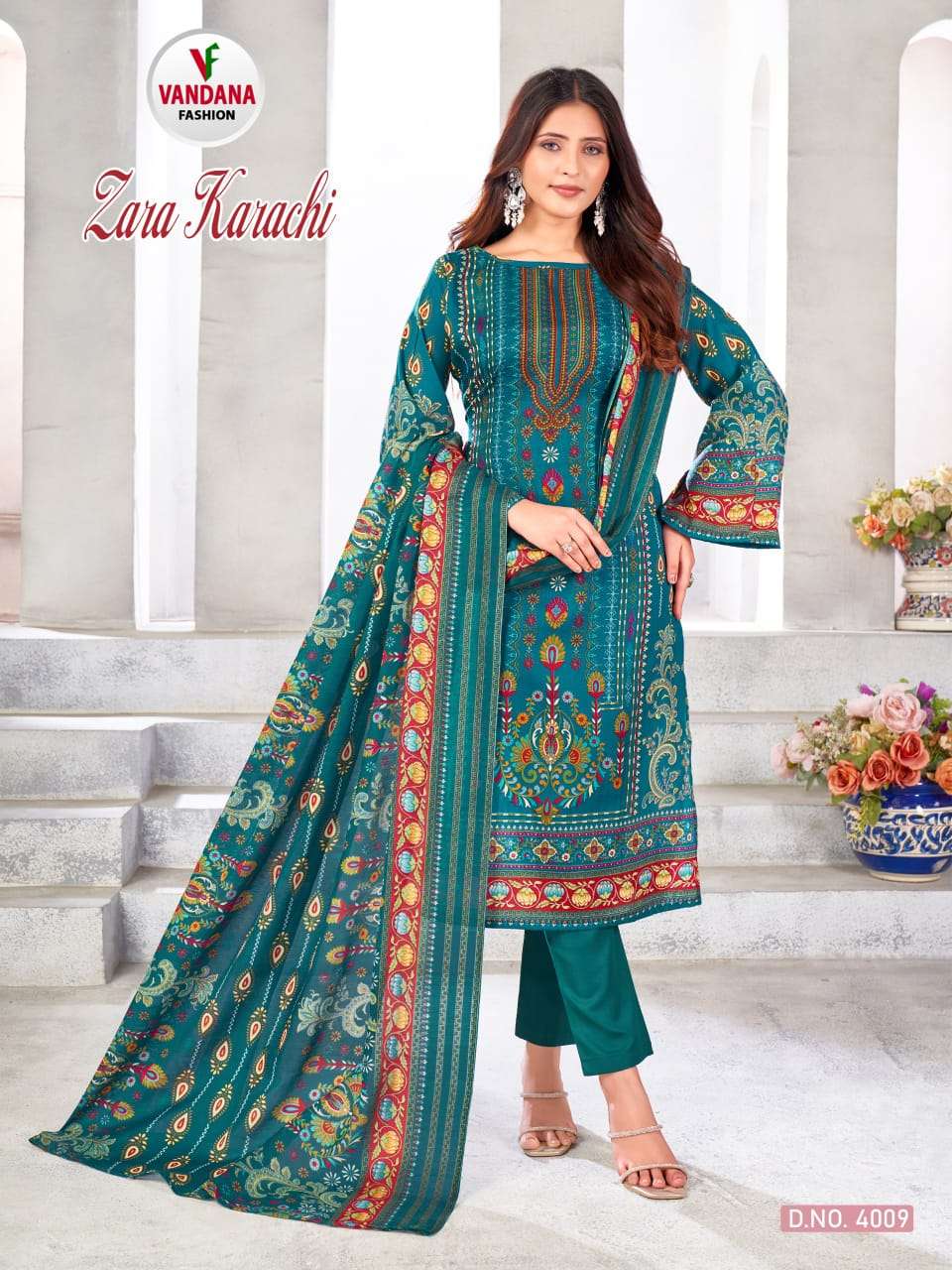 VANDANA FASHION ZARA KARACHI VOL 4 