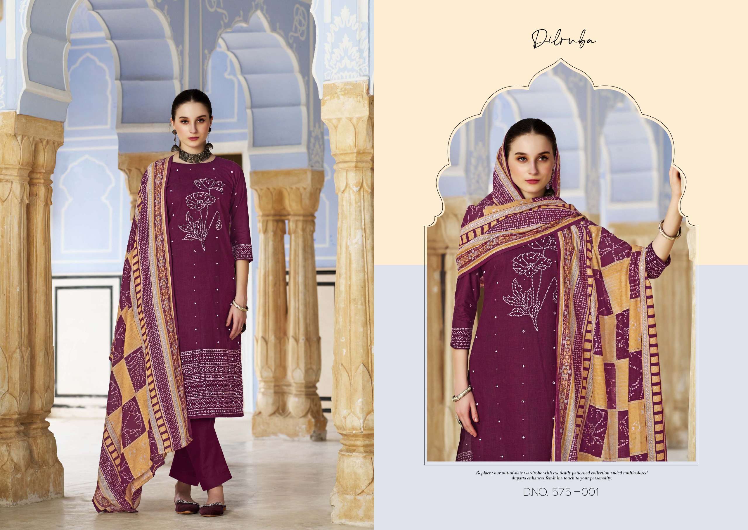 ZULFAT DESIGNER SUITS DILRUBA VOL 3 