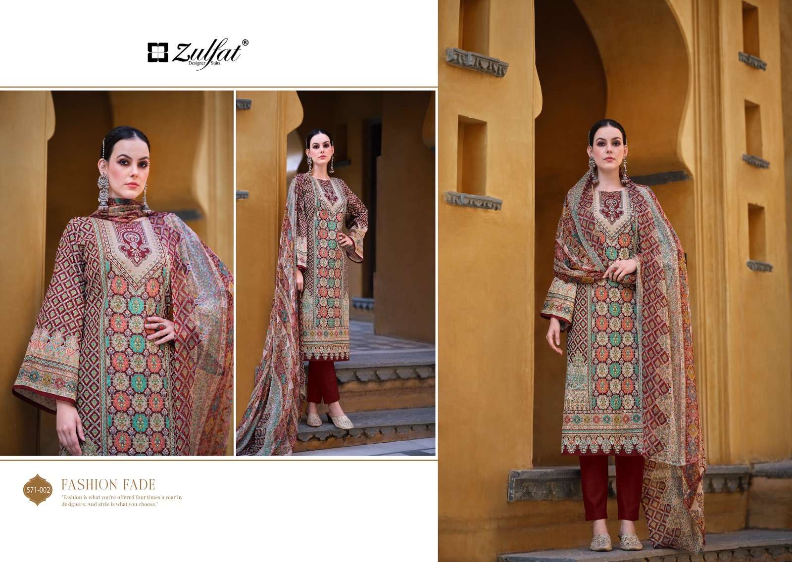 ZULFAT DESIGNER SUITS SAIMA