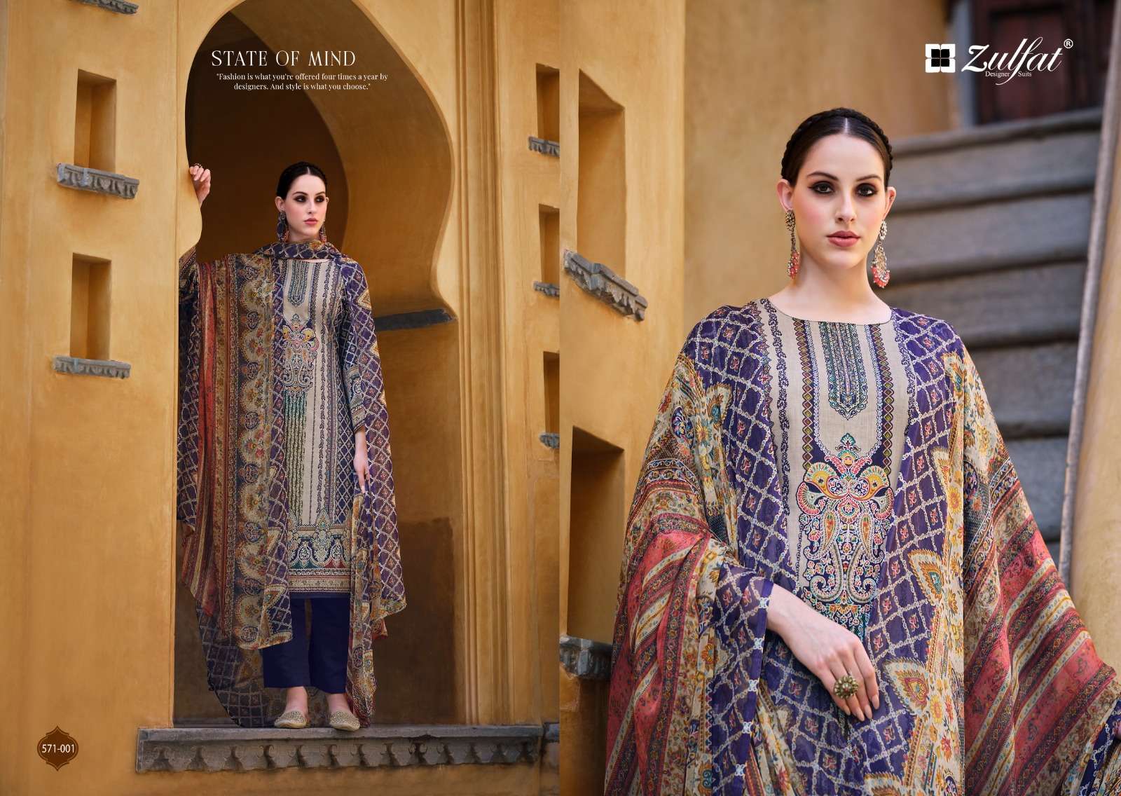 ZULFAT DESIGNER SUITS SAIMA