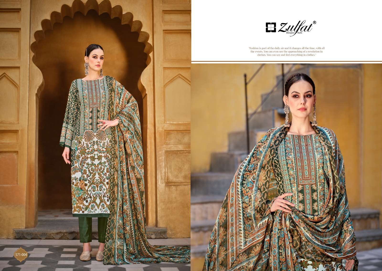 ZULFAT DESIGNER SUITS SAIMA