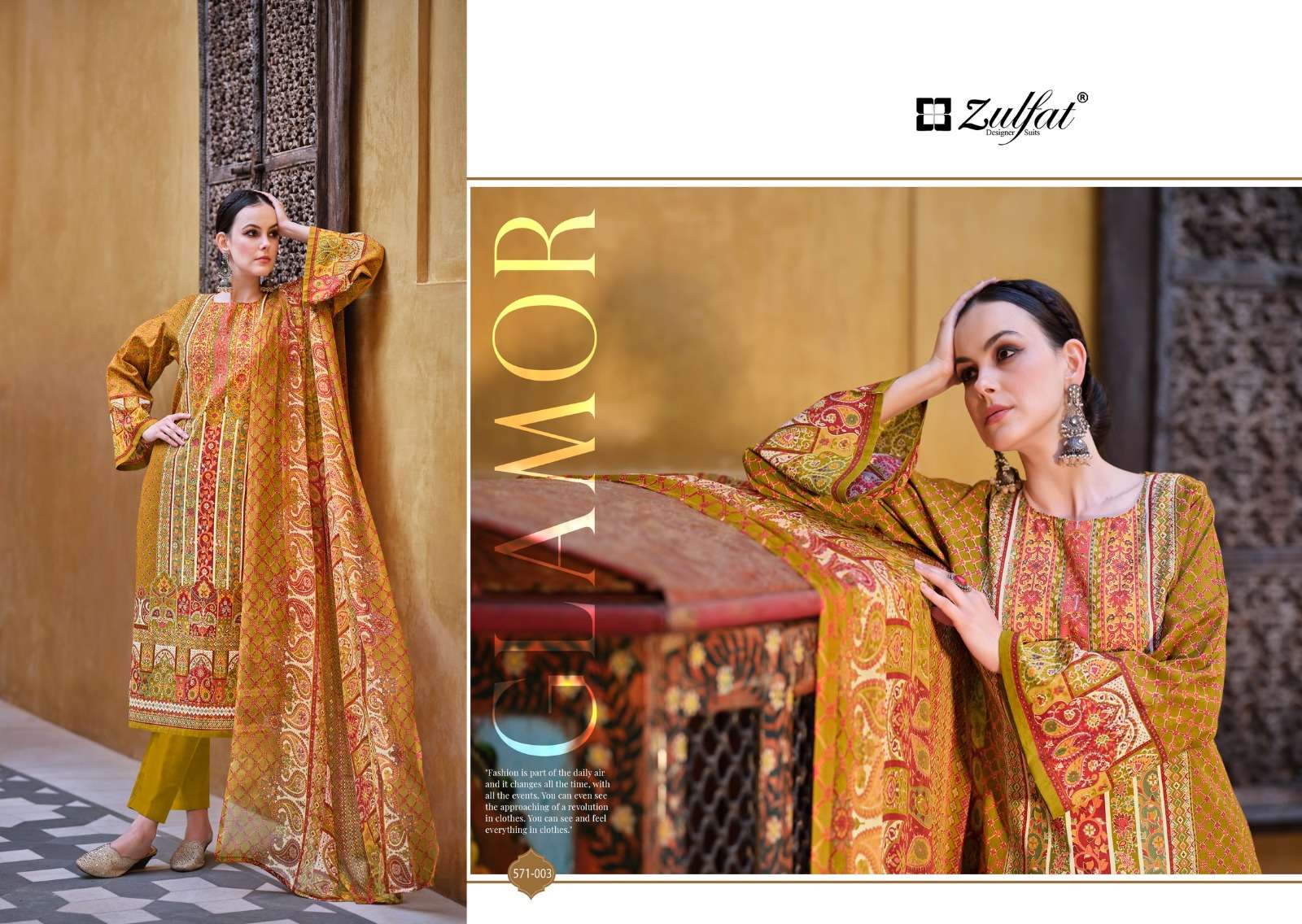 ZULFAT DESIGNER SUITS SAIMA