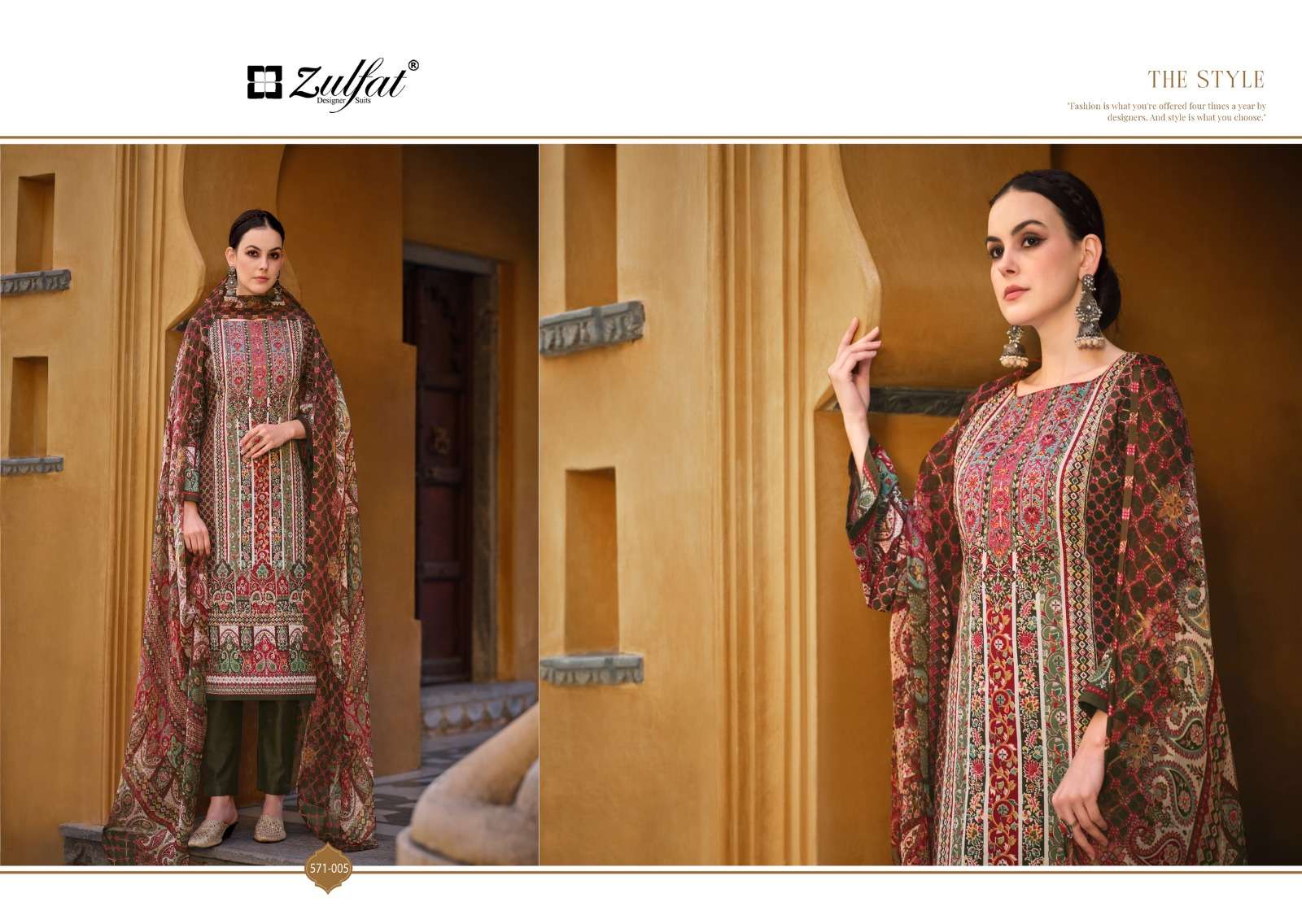 ZULFAT DESIGNER SUITS SAIMA