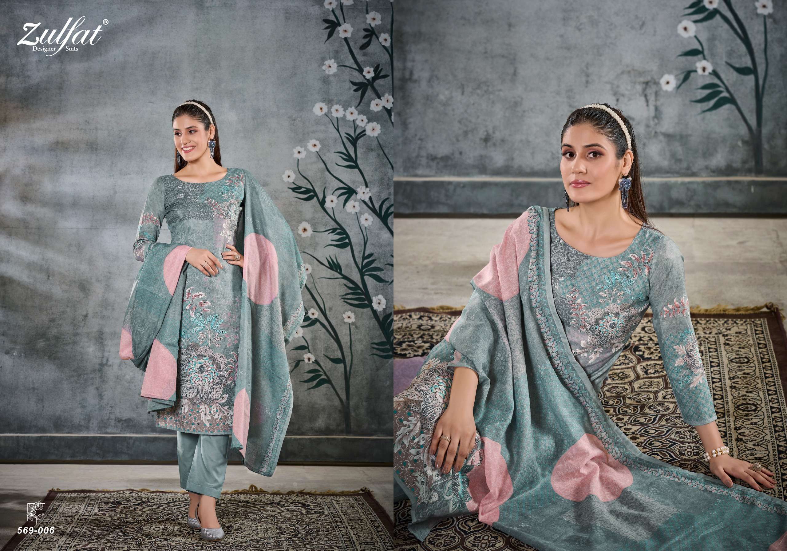 ZULFAT DESIGNER SUITS SUMMER SWAG VOL 2