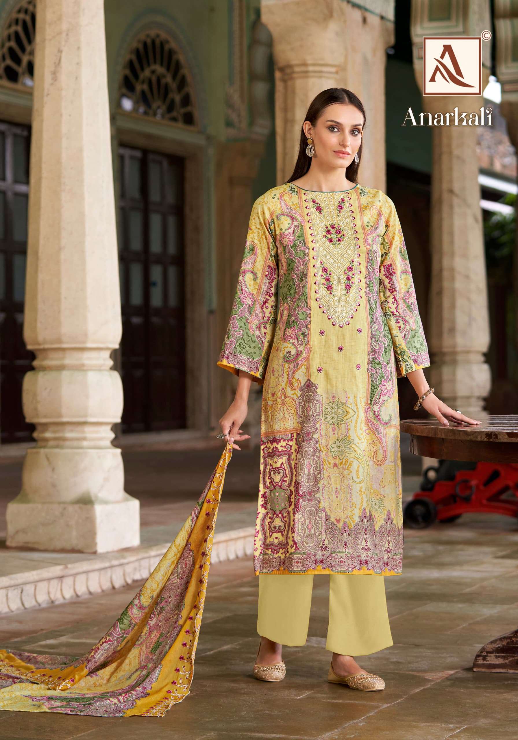 ALOK SUITS ANARKALI 