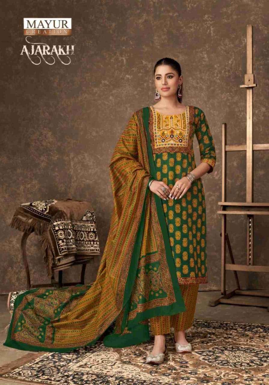 MAYUR CREATION AJARAKH VOL 4 READY MADE COLLECTION