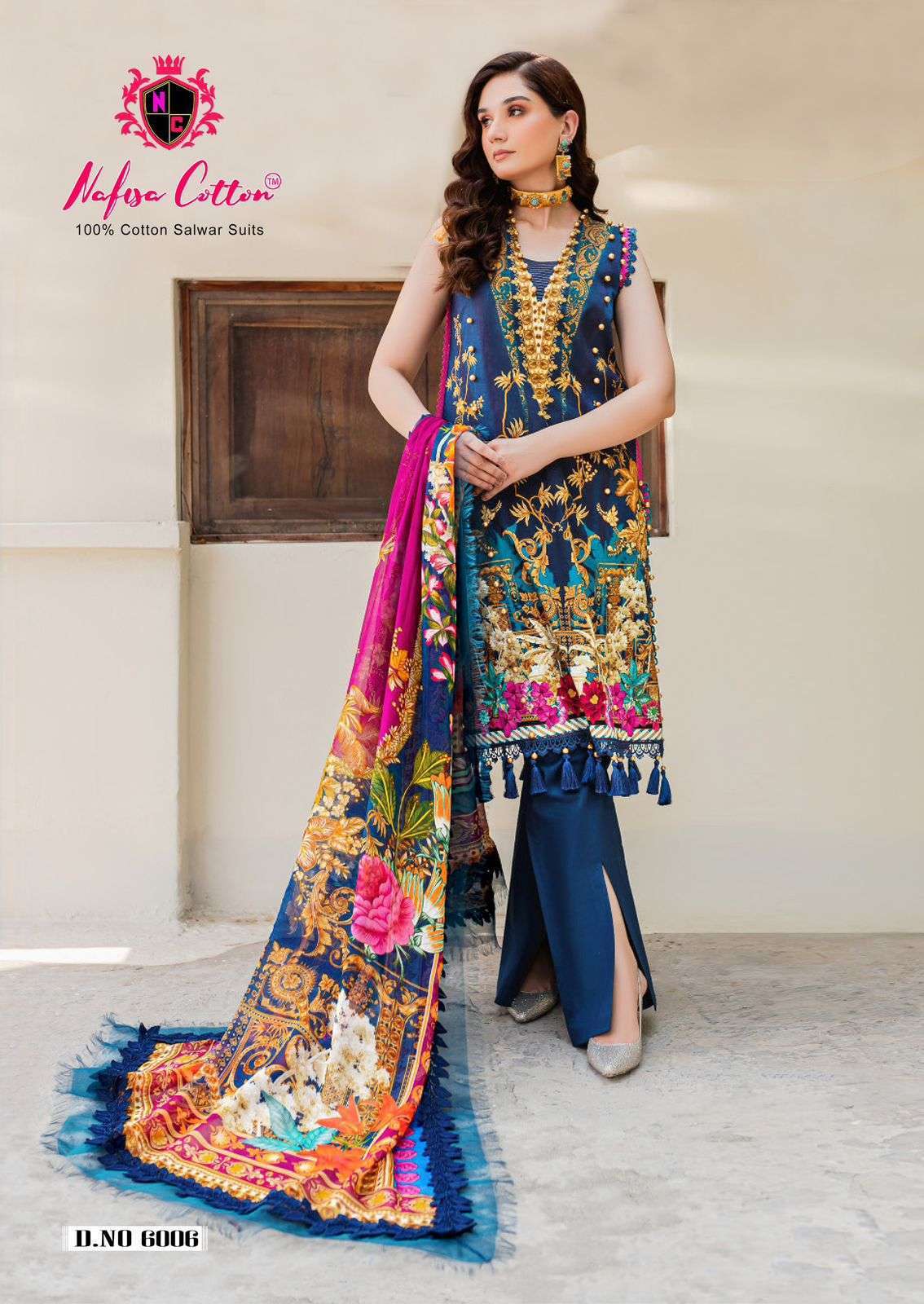 NAFISA COTTON ANDAAZ KARACHI SUITS VOL 6