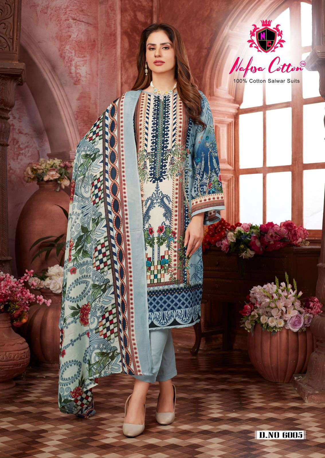 NAFISA COTTON ANDAAZ KARACHI SUITS VOL 6