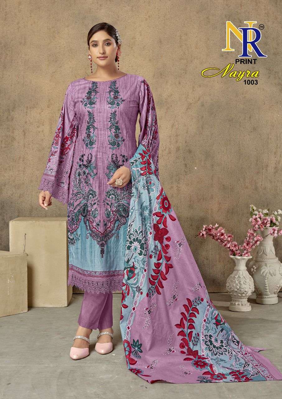 NR PRINT  NAYRA KARACHI HEAVY LAWN COTTON VOL 1