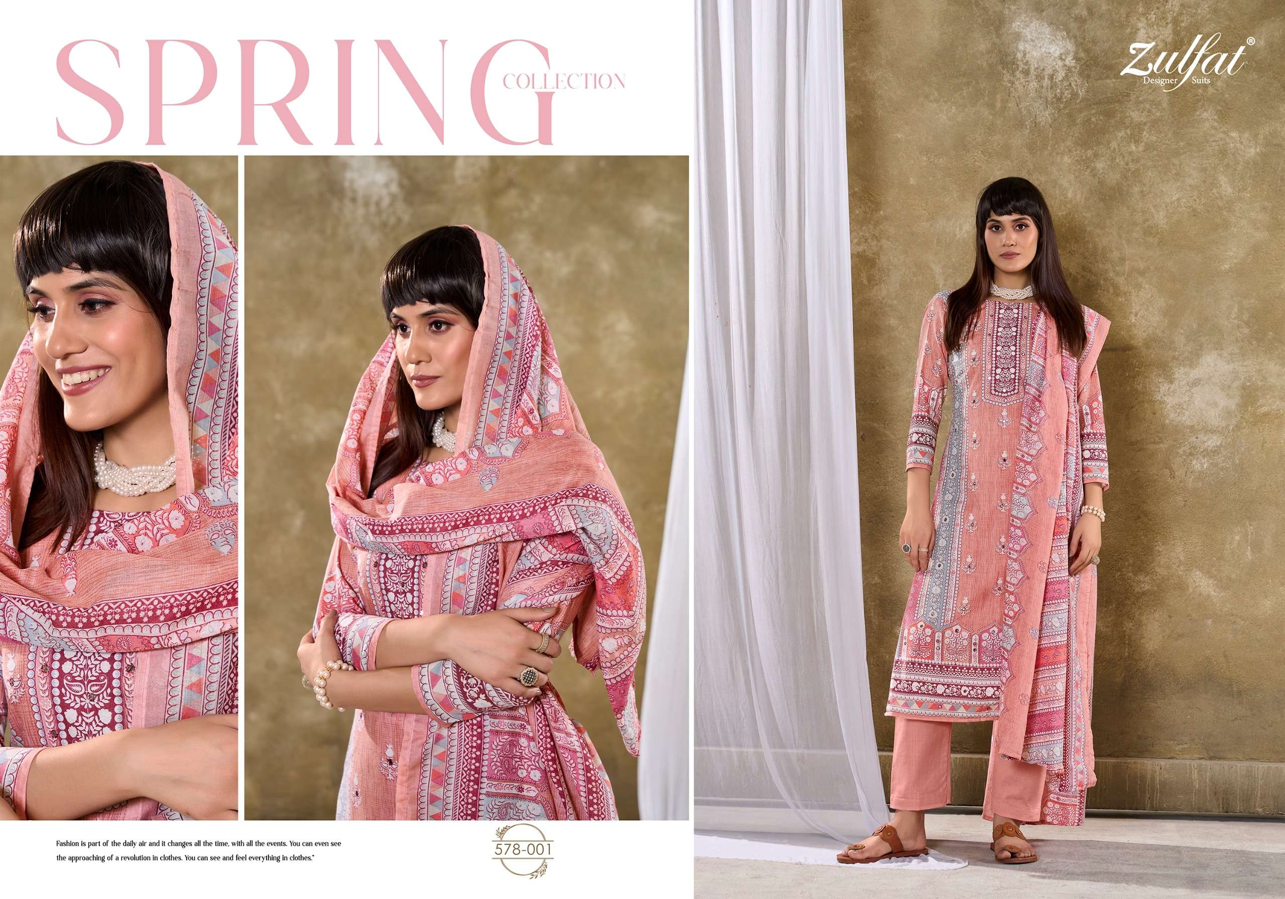 ZULFAT DESIGNER SUITS SUMMER SWAG VOL 3 