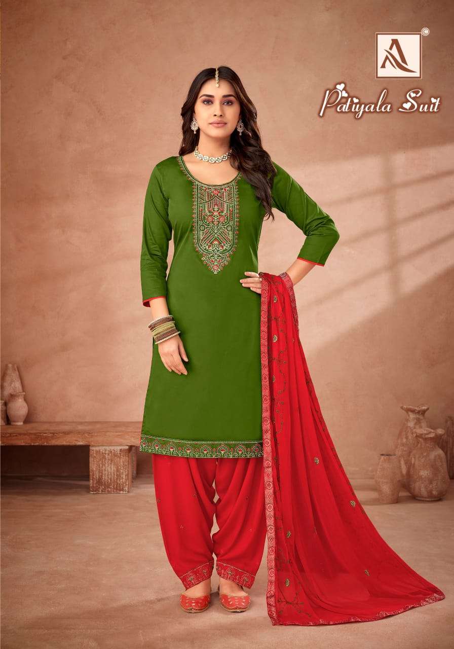 ALOK SUITS PATIYALA SUIT 