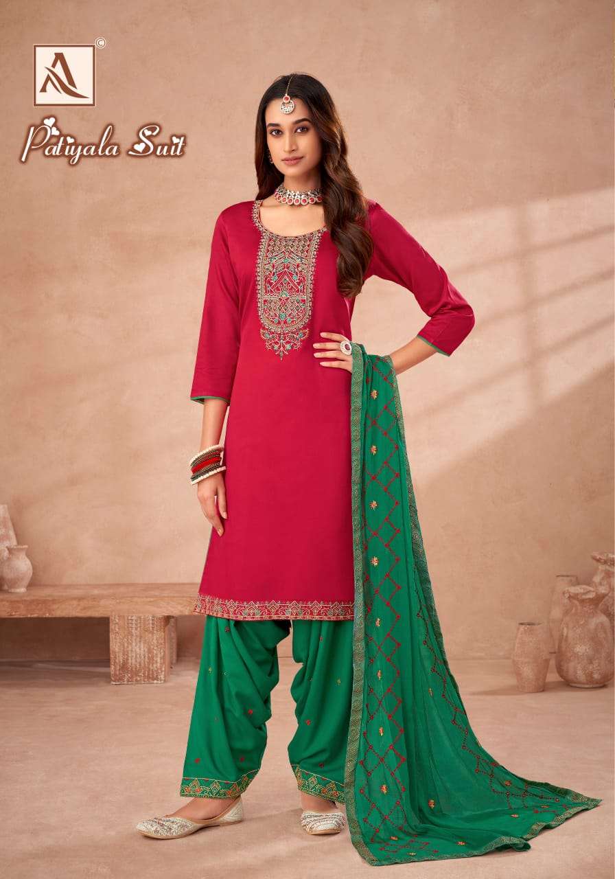 ALOK SUITS PATIYALA SUIT 