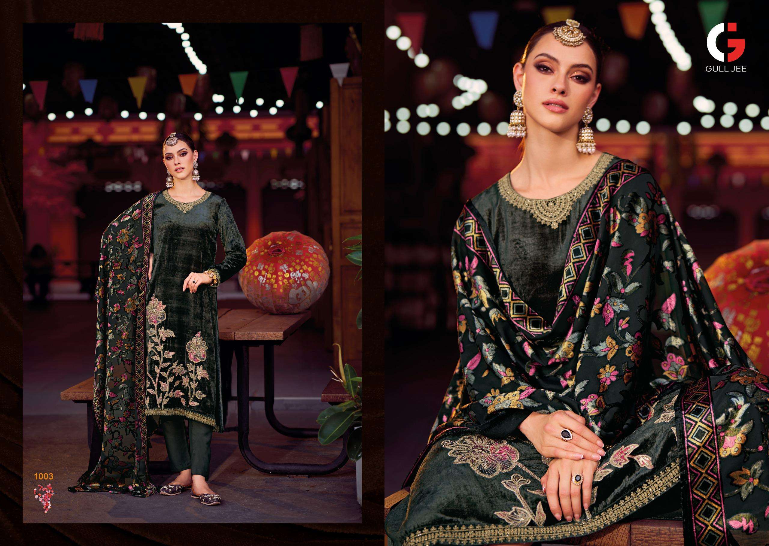 DEEPSY SUITS GULL JEE  MUGHAL GARDEN 