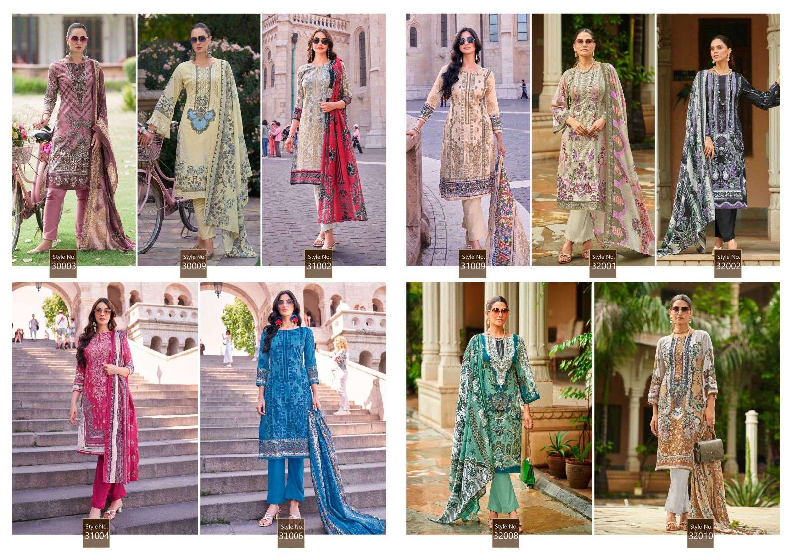 ISHAAL PRINTS GULMOHAR COMBO 24