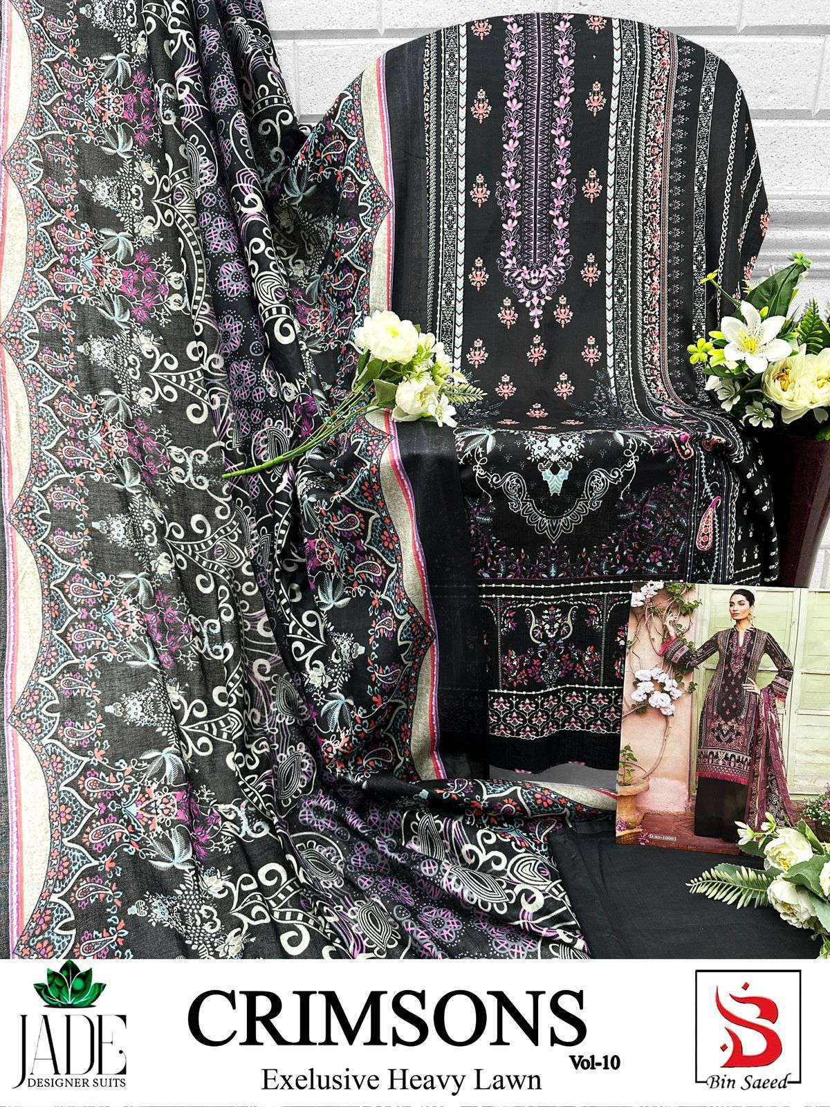 JADE CRIMSON EXCLUSIVE HEAVY LAWN COLLECTION VOL 10