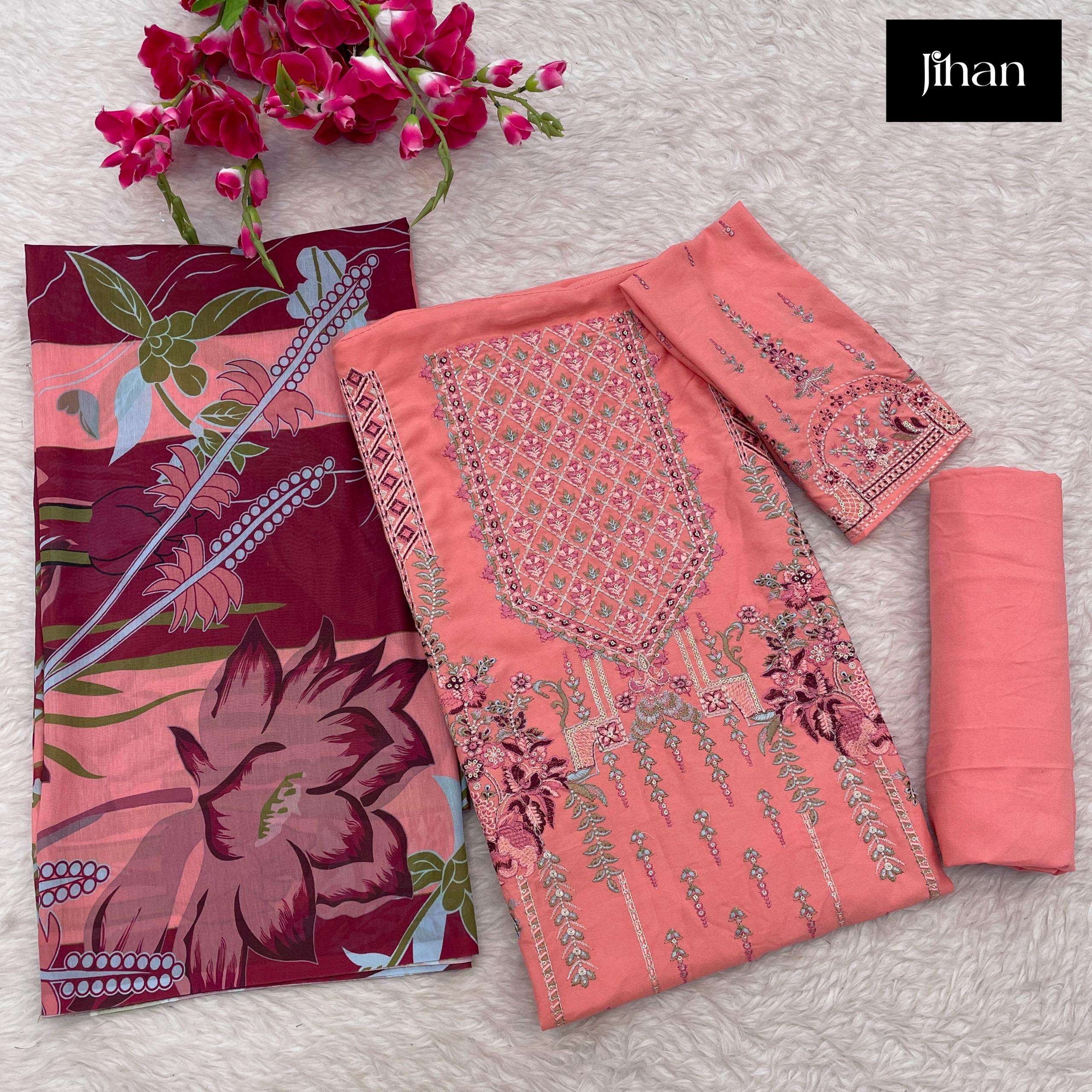 JIHAN RIWAYAT LUXURY LAWN COLLECTION VOL 2