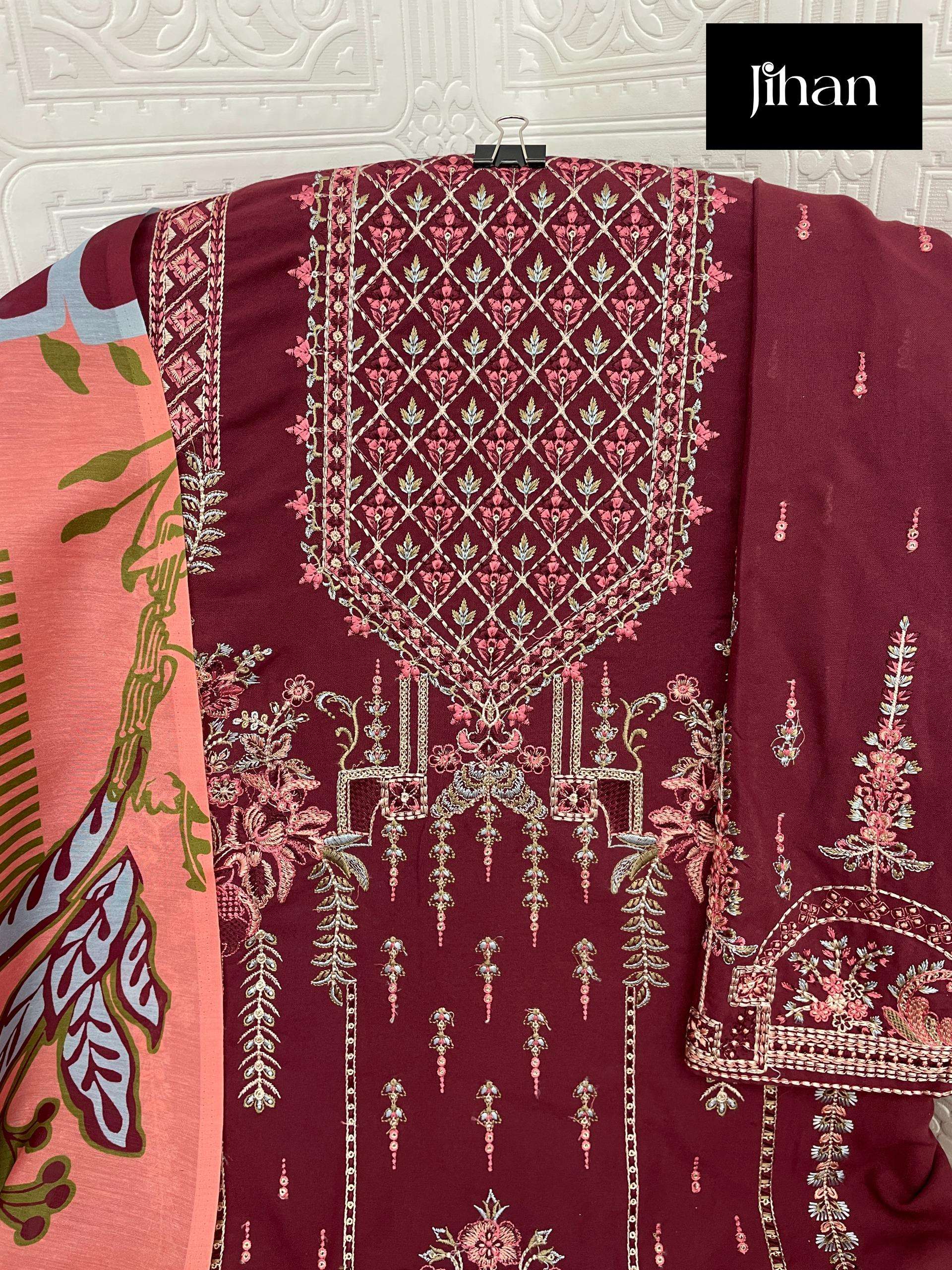 JIHAN RIWAYAT LUXURY LAWN COLLECTION VOL 2