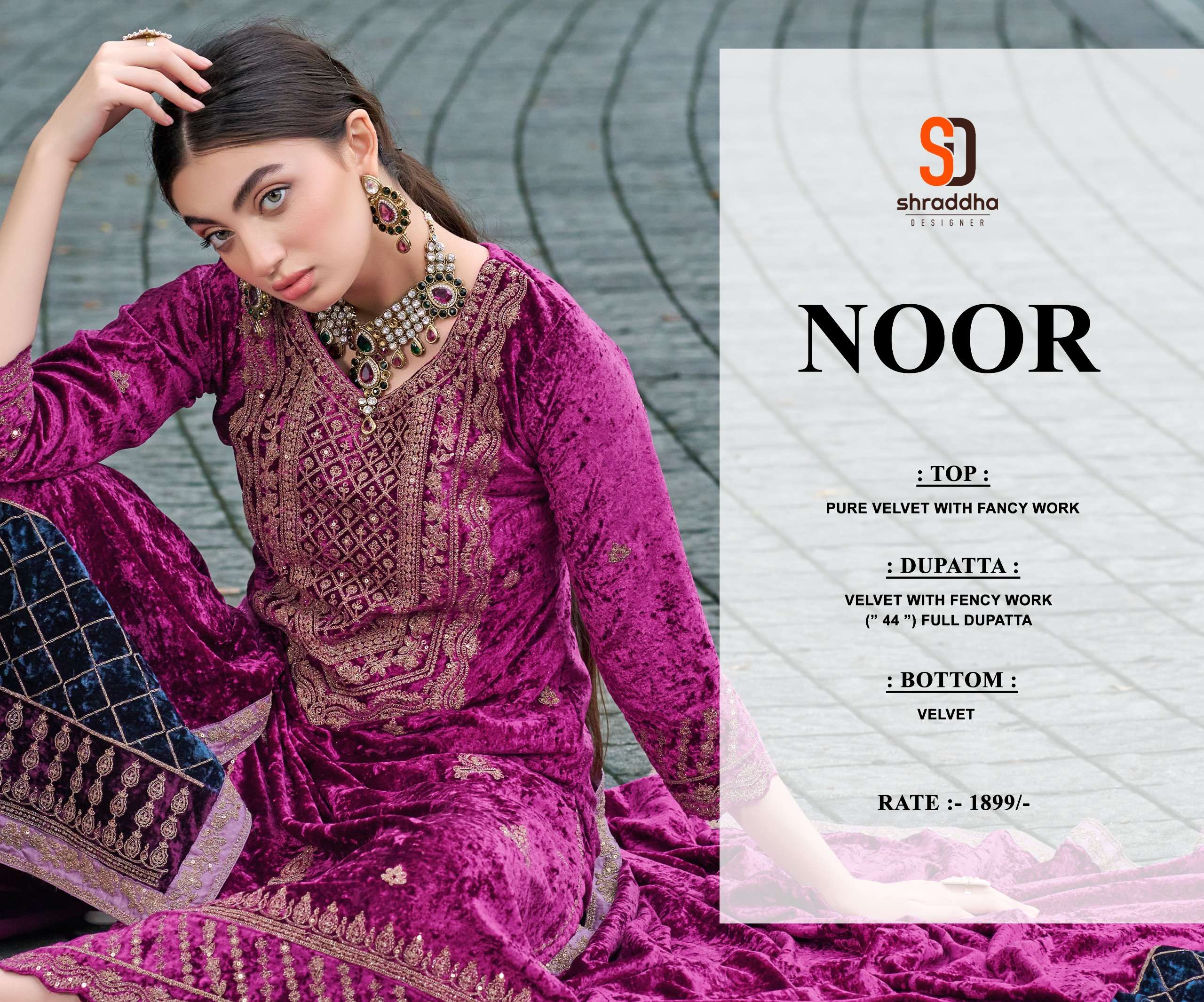 SHARADDHA DESIGNER NOOR 