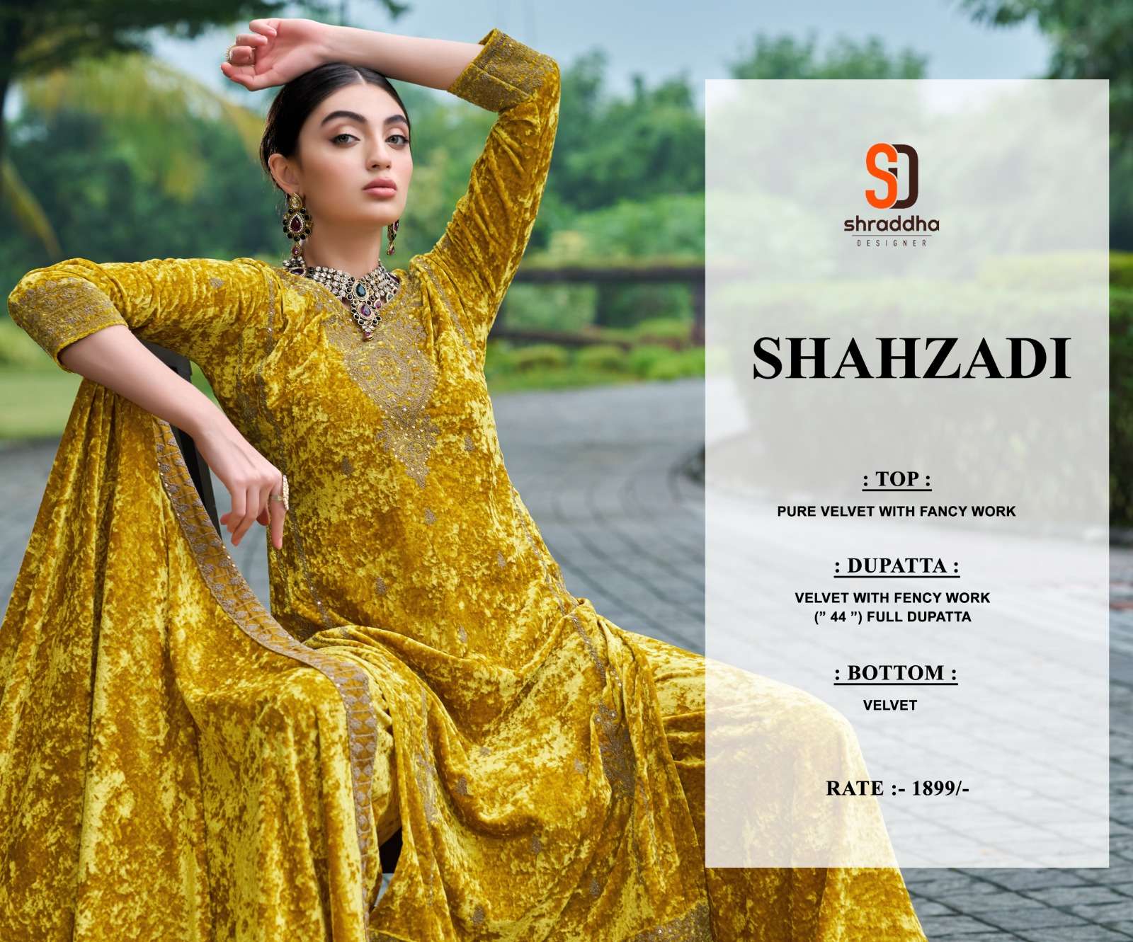 SHRADDHA DESIGNER SHAHZADI 