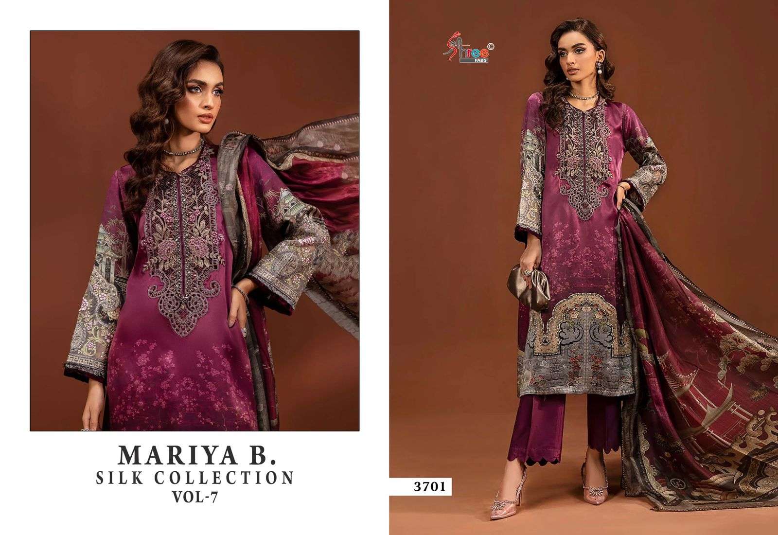 SHREE FABS MARIA B SILK COLECTION 