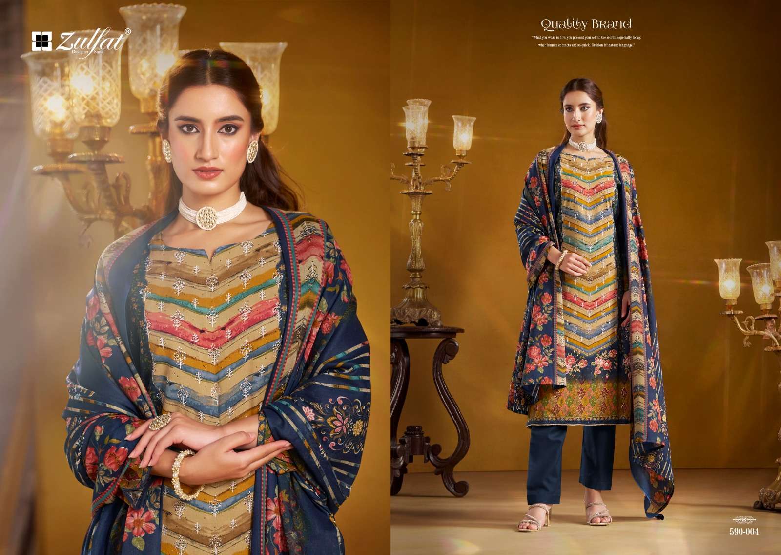 ZULFAT DESIGNER SUITS AAYAT
