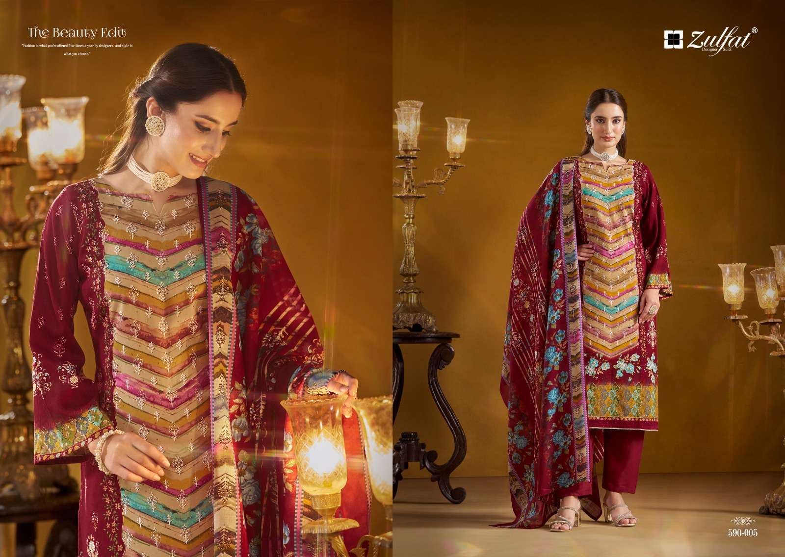 ZULFAT DESIGNER SUITS AAYAT
