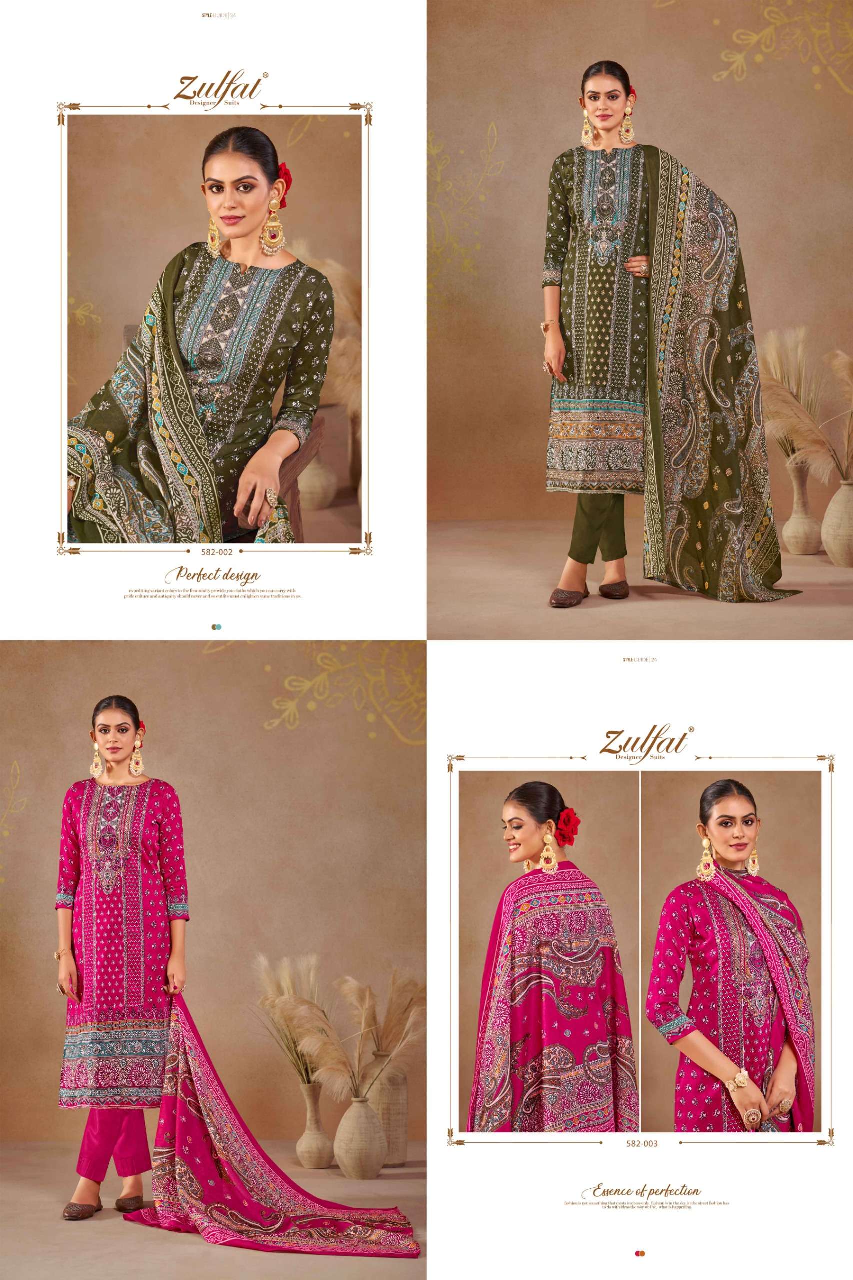 ZULFAT DESIGNER SUITS SAJNI