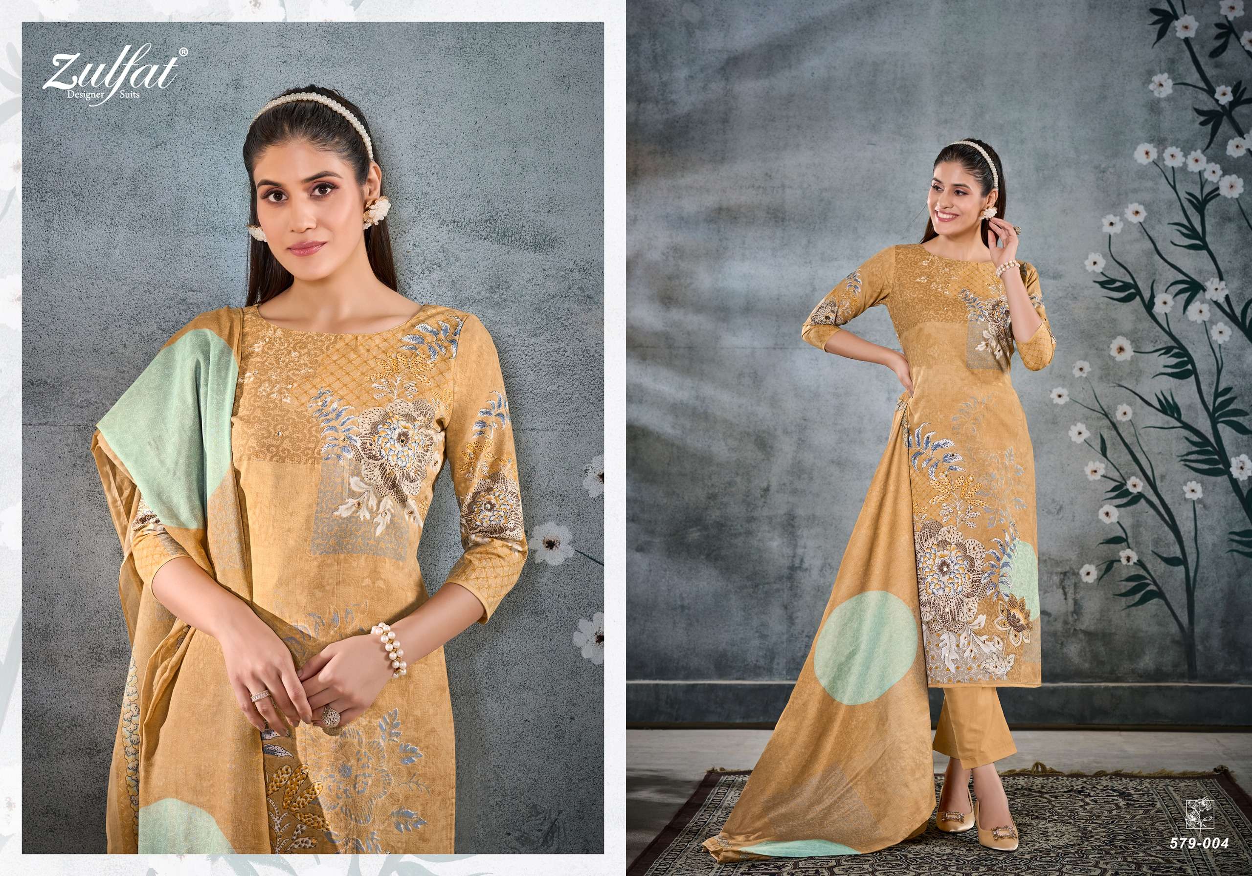 ZULFAT DESIGNER SUITS SUMMER SWAG VOL 4