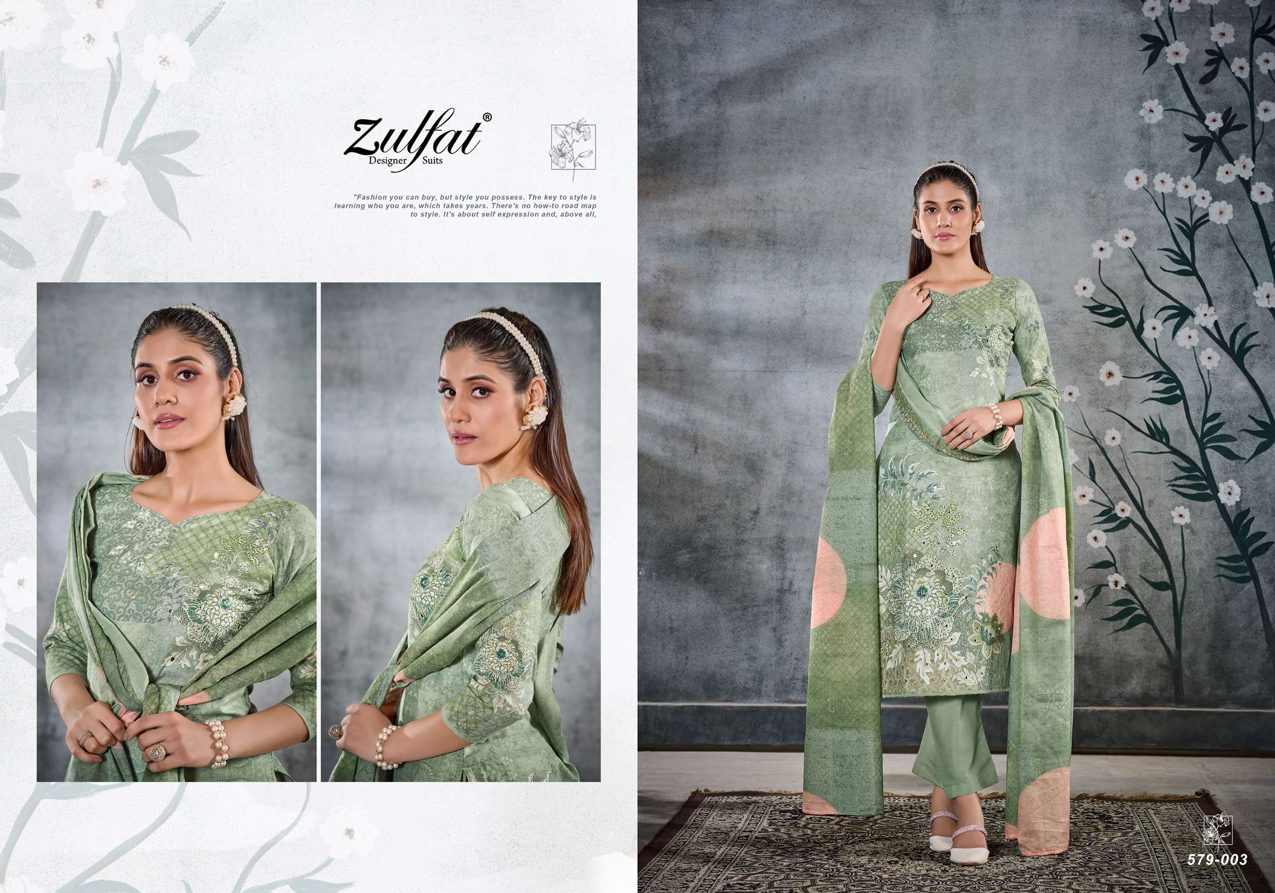 ZULFAT DESIGNER SUITS SUMMER SWAG VOL 4