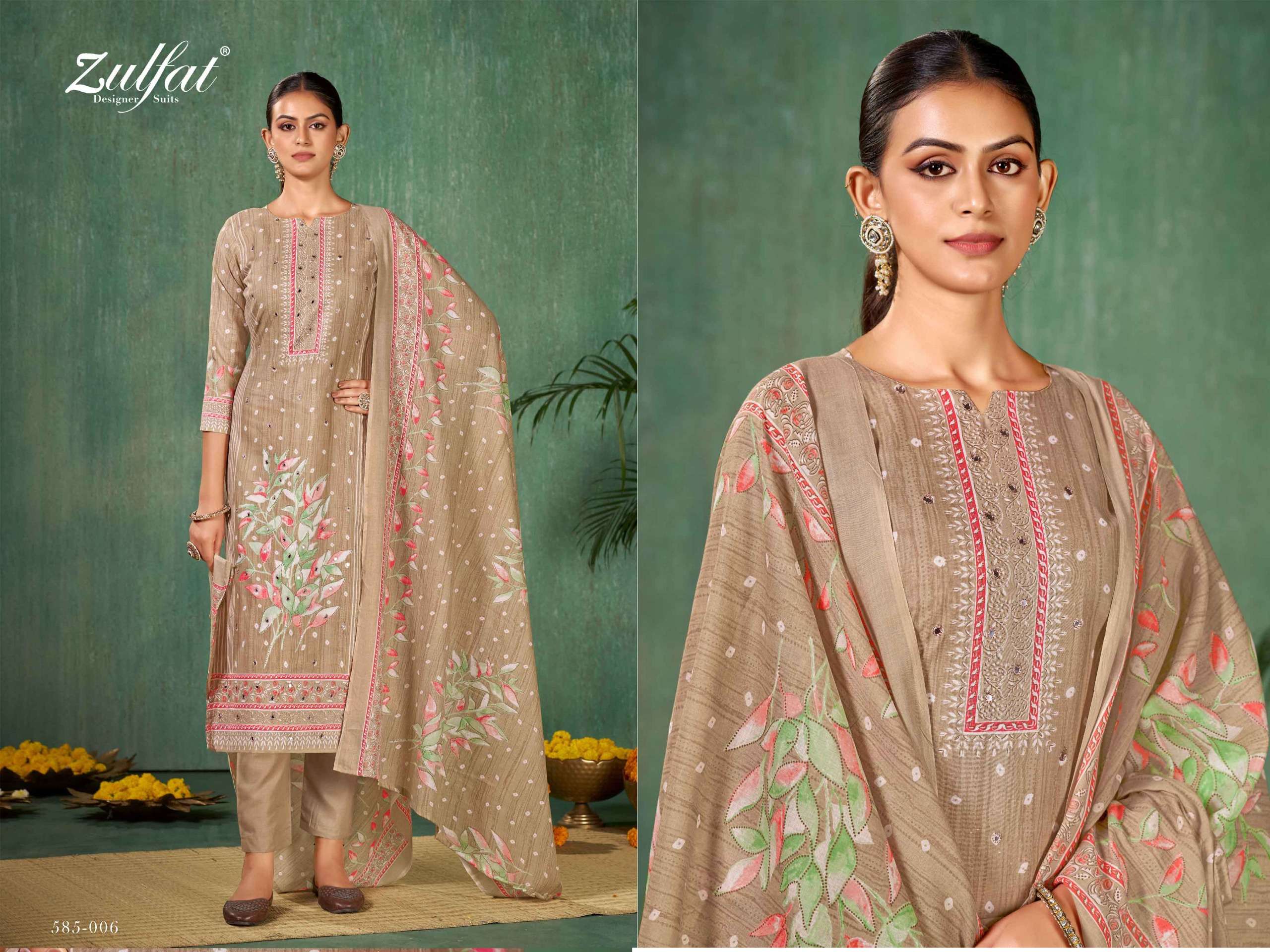 ZULFAT DESIGNER SUITS SUMMER SWAG VOL 5