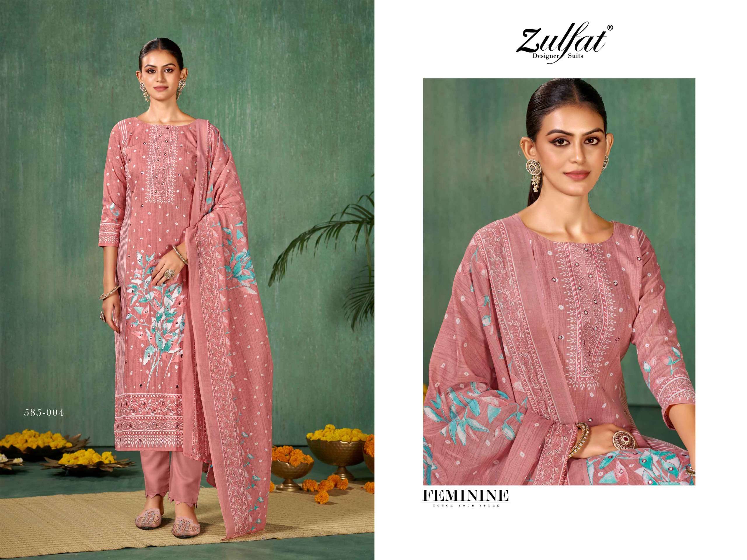 ZULFAT DESIGNER SUITS SUMMER SWAG VOL 5