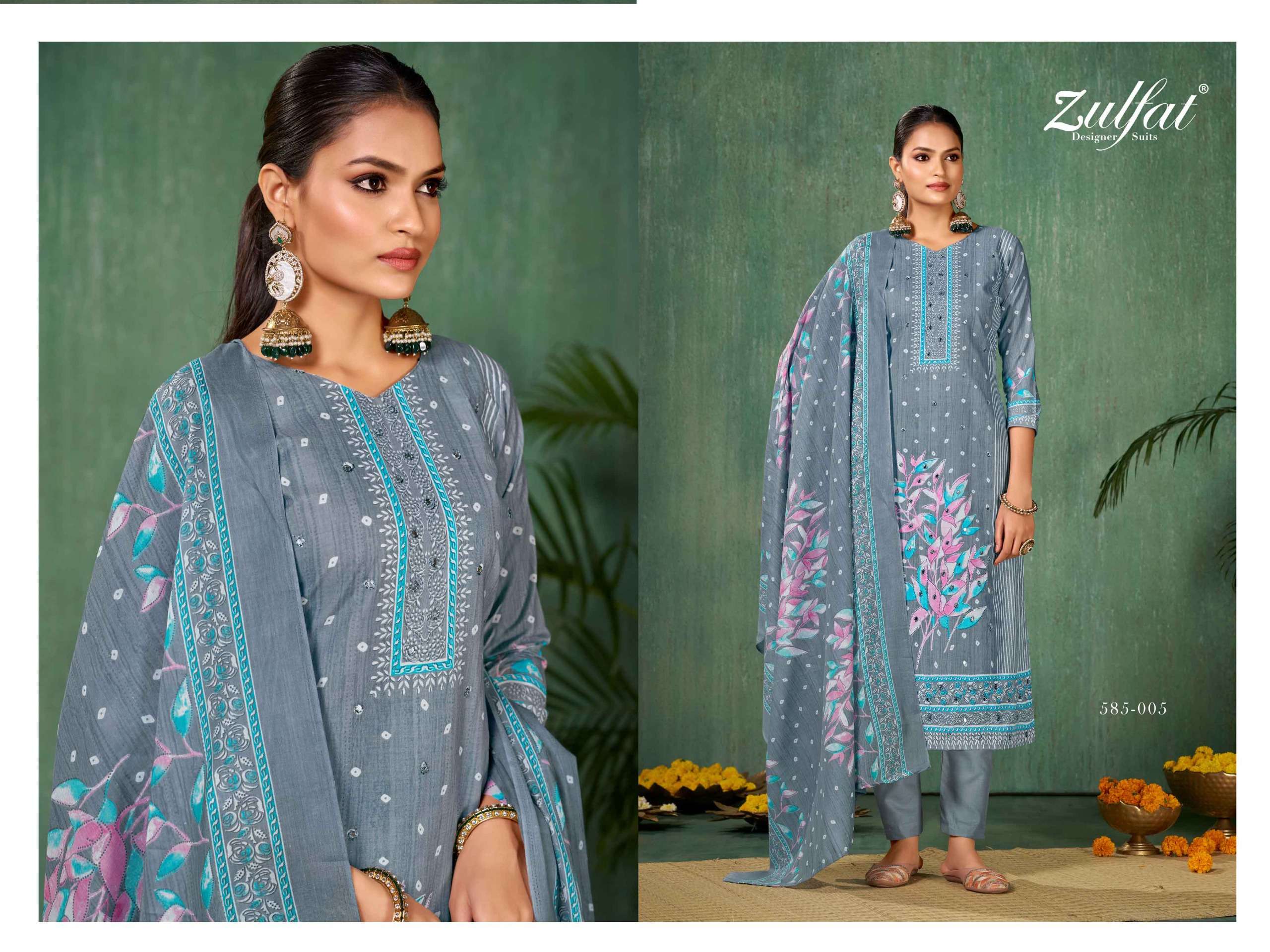 ZULFAT DESIGNER SUITS SUMMER SWAG VOL 5