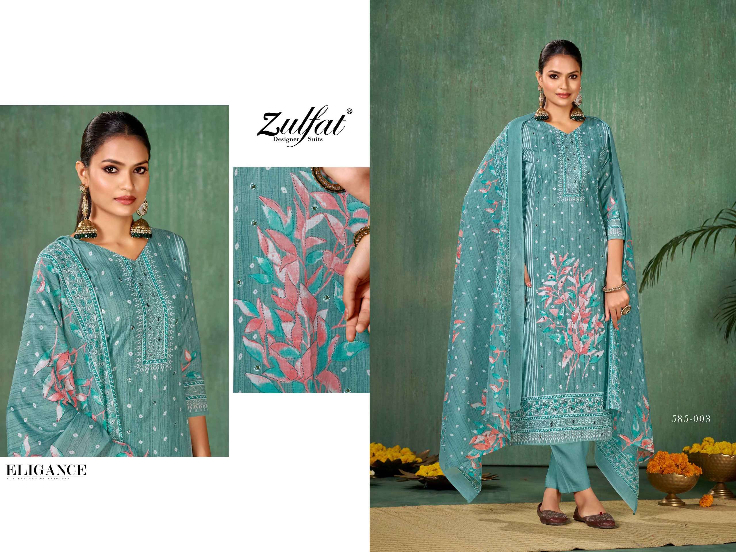 ZULFAT DESIGNER SUITS SUMMER SWAG VOL 5