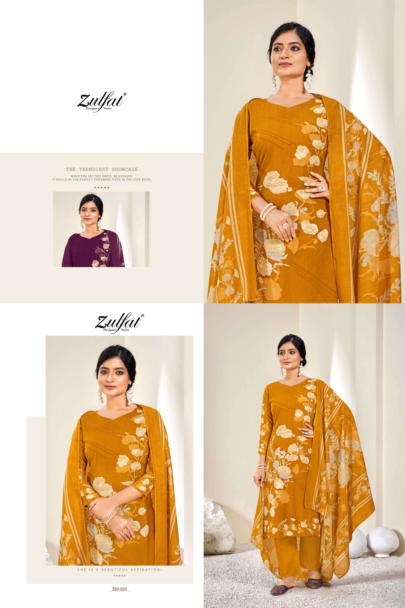 ZULFAT DESIGNER SUITS ZAHAVI VOL 4 