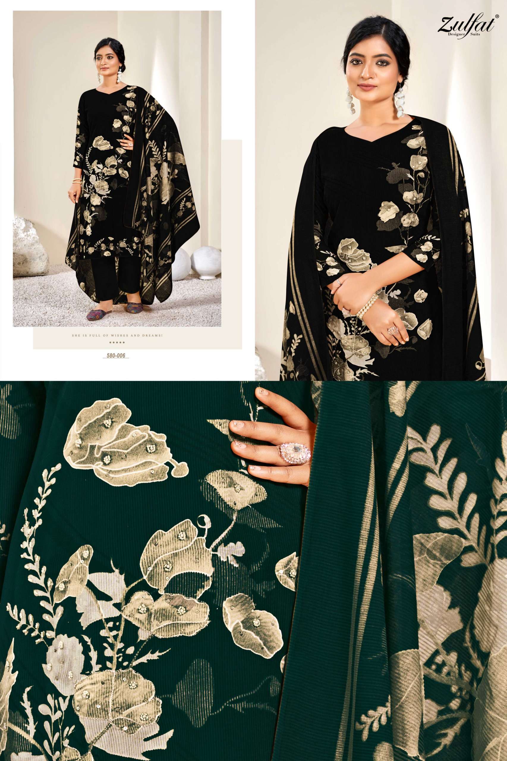 ZULFAT DESIGNER SUITS ZAHAVI VOL 4 