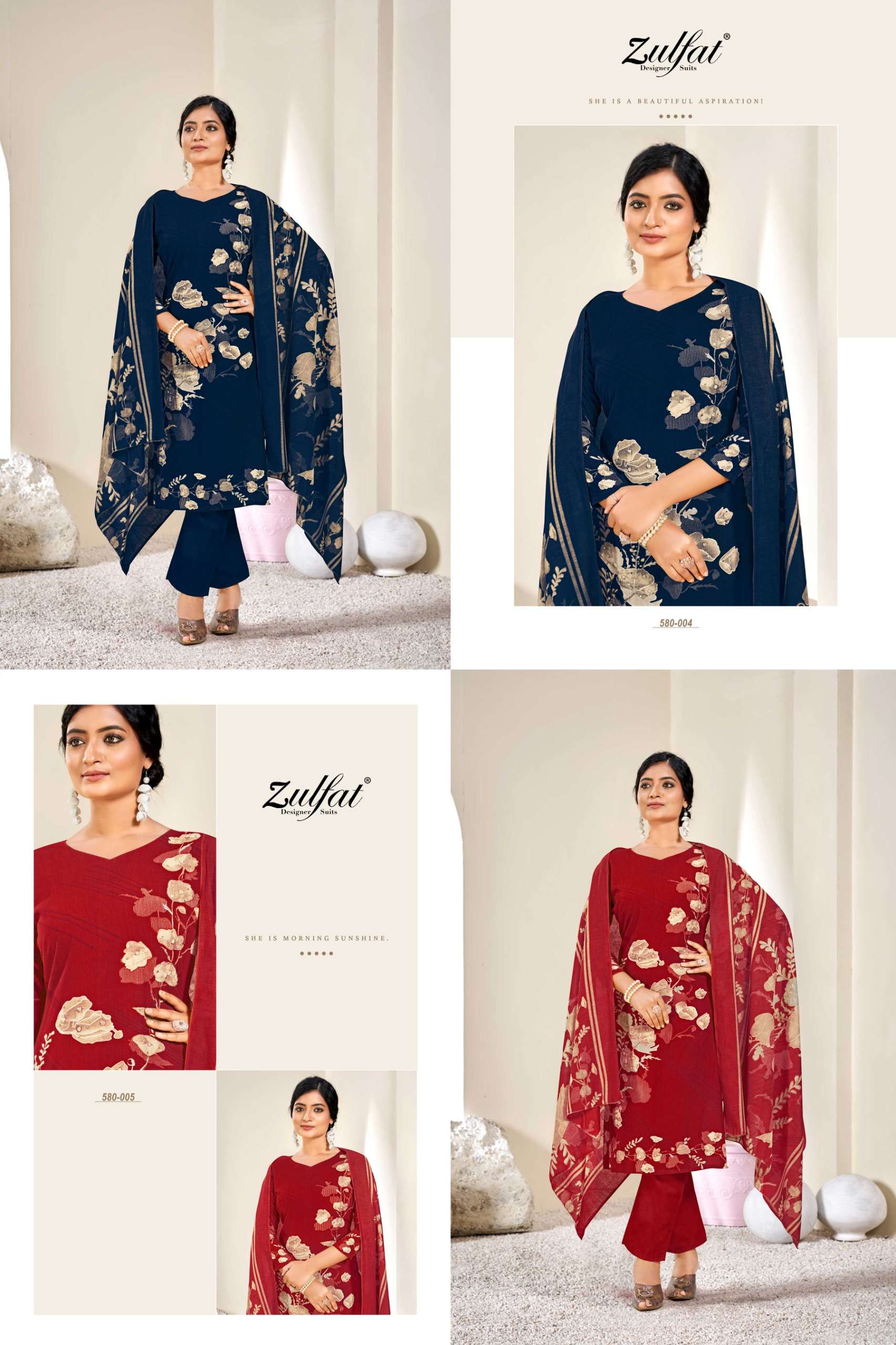 ZULFAT DESIGNER SUITS ZAHAVI VOL 4 