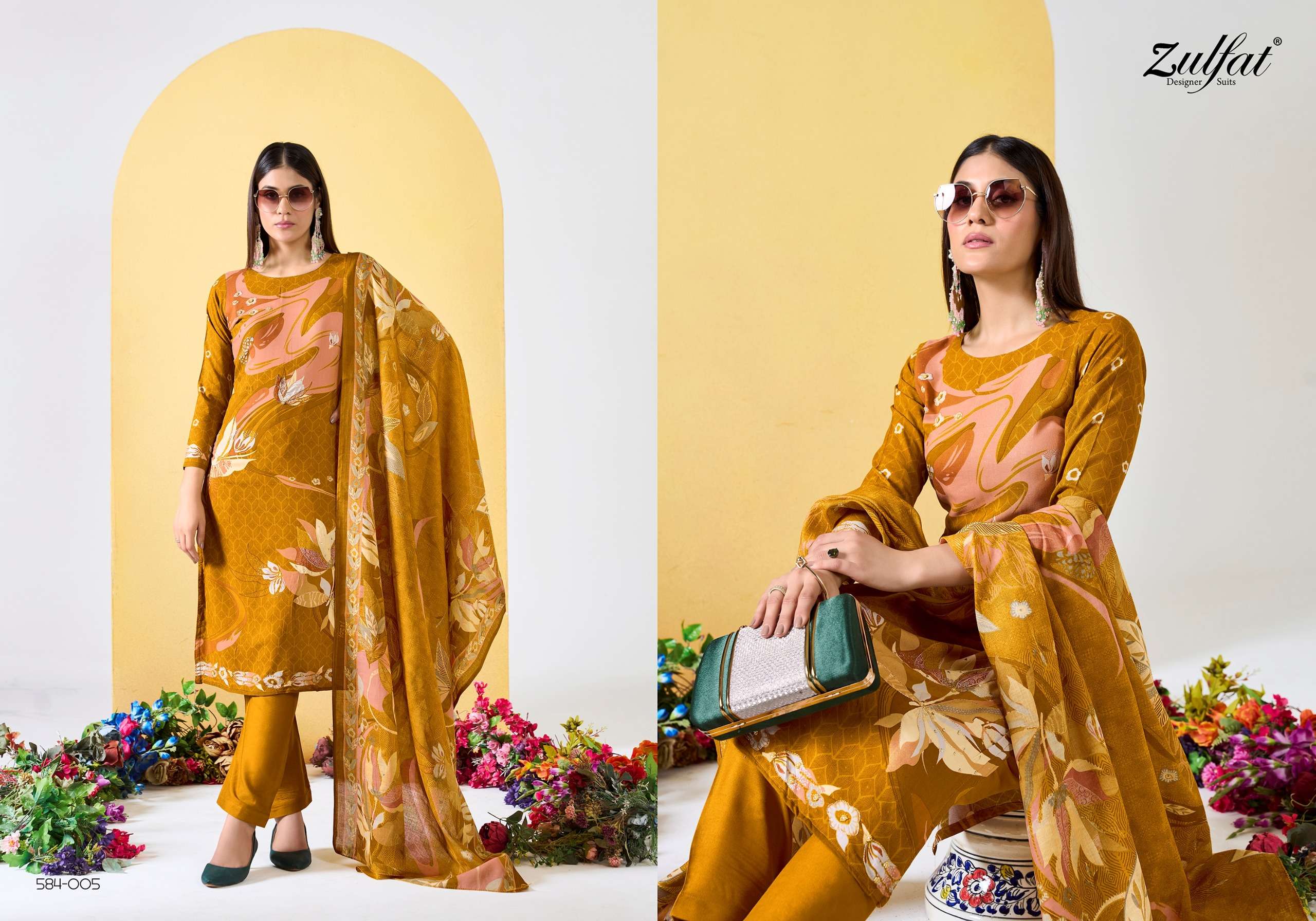 ZULFAT DESIGNER SUITS ZAHAVI VOL 5